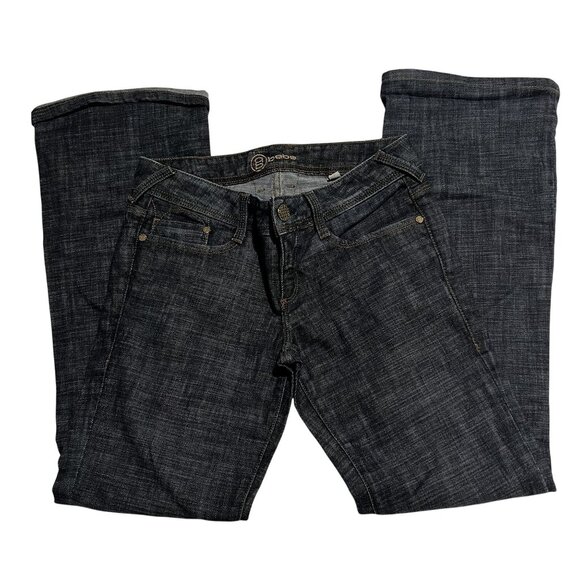 Bebe Women's Dark Wash Bootcut Denim Jeans size 27 - Picture 1 of 10